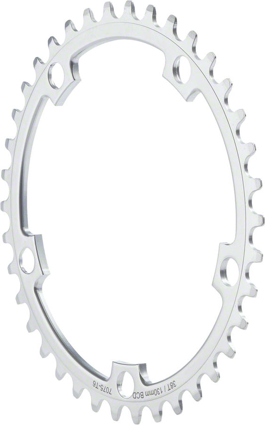 MSW Chainring - 38T 130mm BCD Inner Silver-Goodwynn's