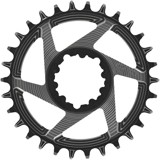 e*thirteen Helix R Chainring - 30t 11/12-Speed 3mm Offset SRAM 3-Bolt DM BLK-Goodwynn's