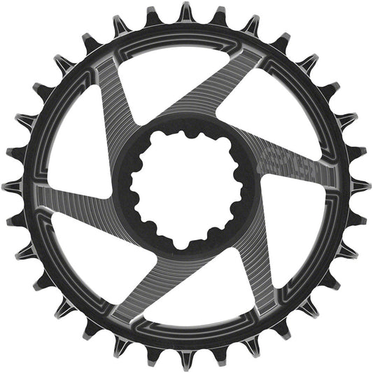 e*thirteen Helix R Chainring - 32t 11/12-Speed 3mm Offset SRAM 3-Bolt DM BLK-Goodwynn's