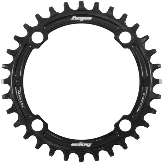 Hope Retainer Chainring - 34t 104 BCD R22 Black-Goodwynn's