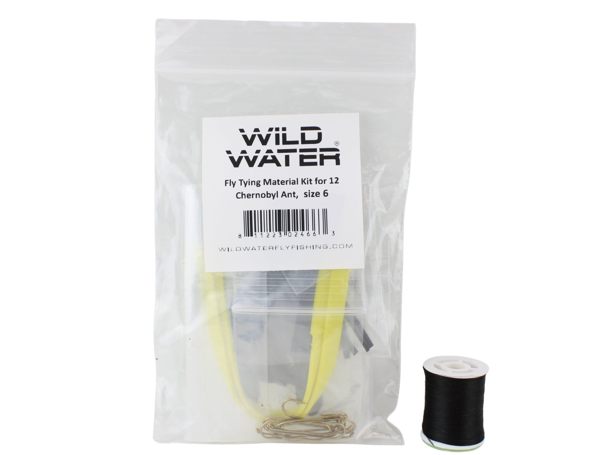 Wild Water Fly Fishing Fly Tying Material Kit, Chernobyl Ant-Goodwynn&#39;sGoodwynn&#39;s