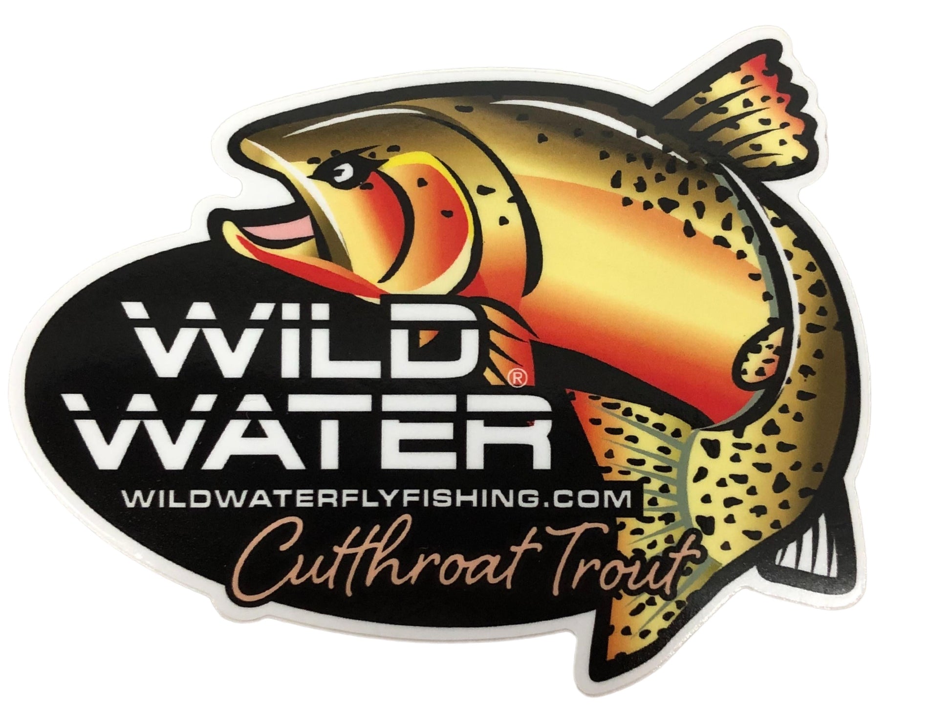 Wild Water Cutthroat Trout Sticker-Goodwynn&#39;sGoodwynn&#39;s