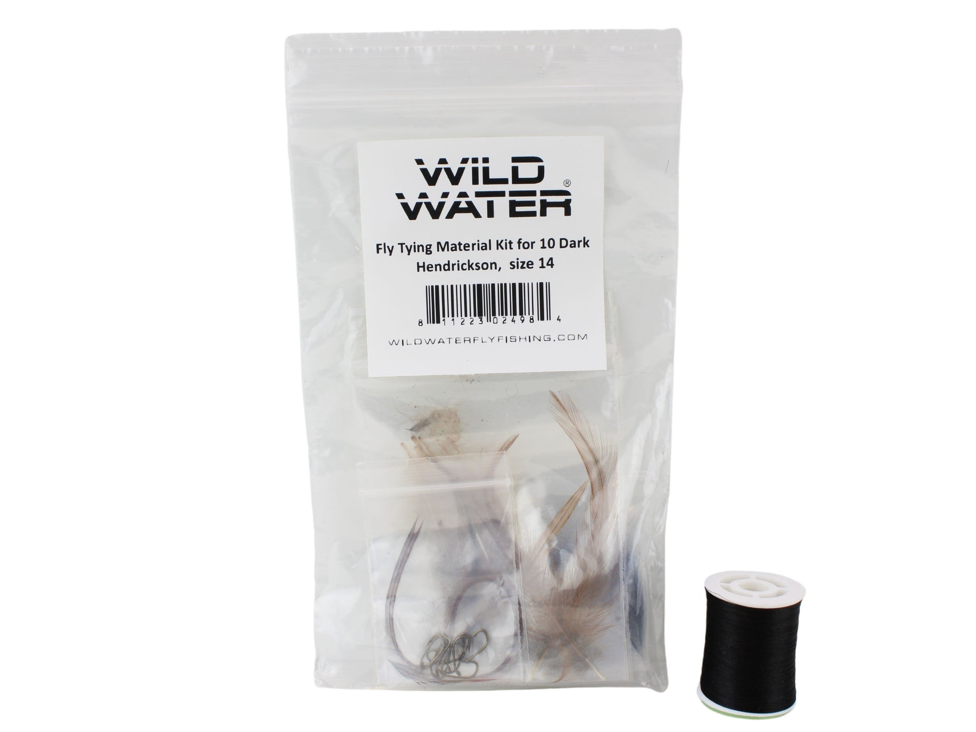 Wild Water Fly Fishing Fly Tying Material Kit, Dark Hendrickson-Goodwynn&#39;sGoodwynn&#39;s