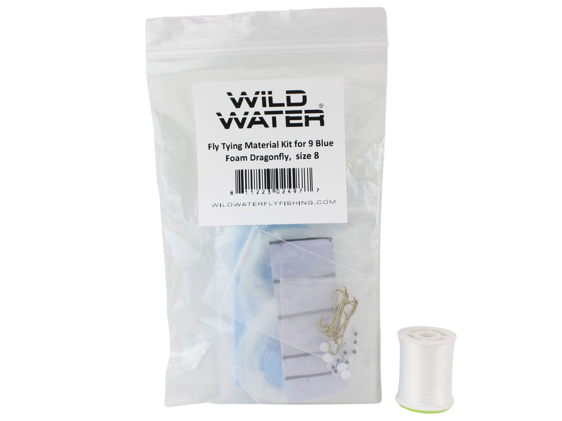 Wild Water Fly Fishing Fly Tying Material Kit, Blue Foam Dragonfly-Goodwynn&#39;sGoodwynn&#39;s