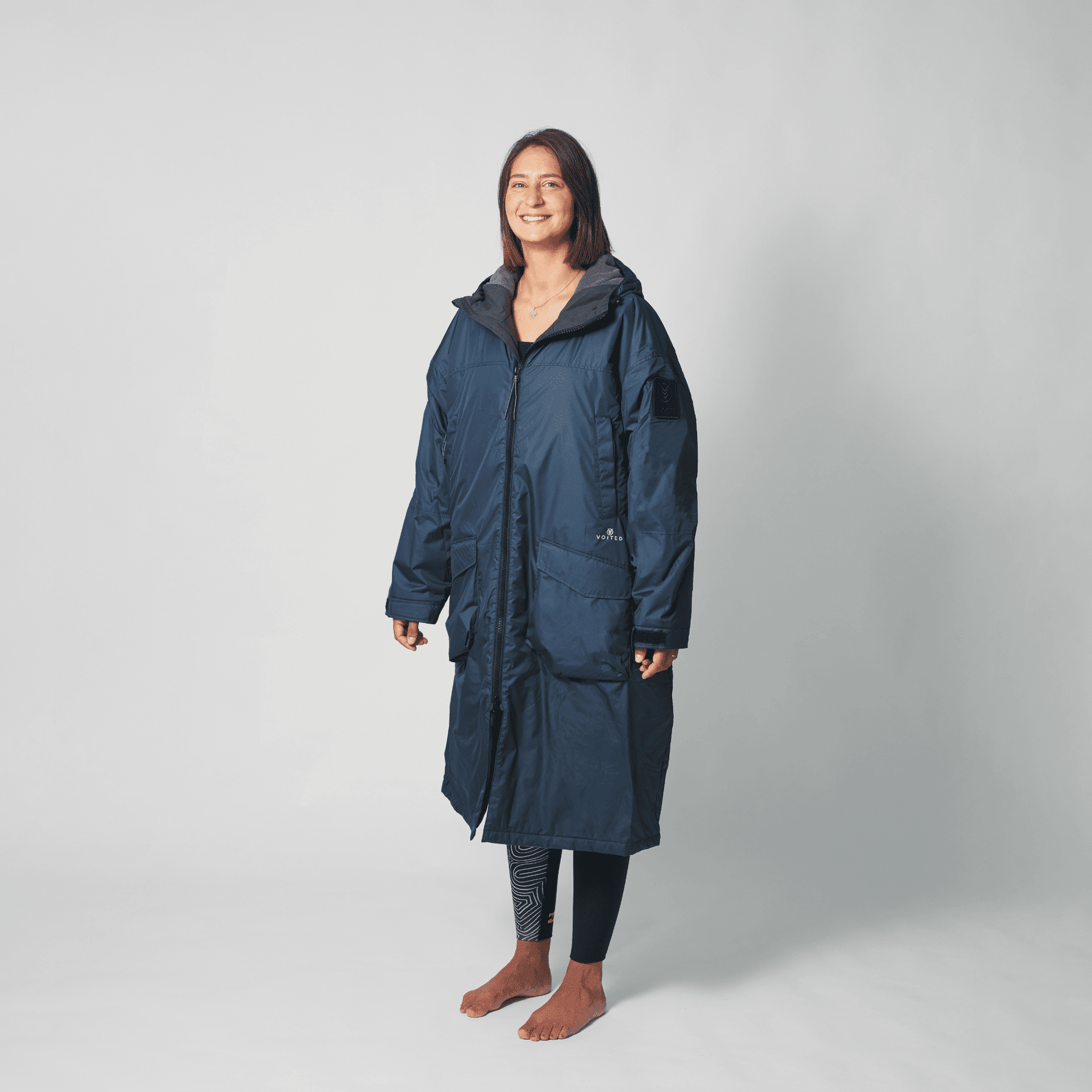 VOITED 2nd Edition Outdoor Changing Robe & Drycoat for Surfing, Camping, Vanlife & Wild Swimming - Ocean Navy-Goodwynn&#39;sGoodwynn&#39;s