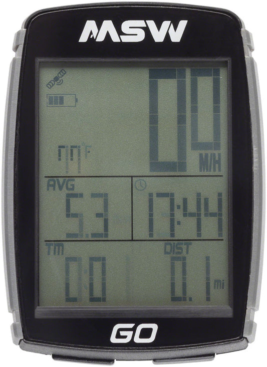 MSW Miniac GO GPS Bike Computer - GPS Wireless-Goodwynn's