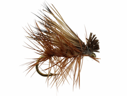 Wild Water Fly Fishing Tan Elk Caddis, Size 14, Qty. 6-Goodwynn's