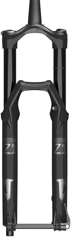 Marzocchi Bomber Z1 Suspension Fork - 27.5" 180 mm QR15 x 110 mm 44 mm Offset Shiny BLK Grip Sweep-Adj