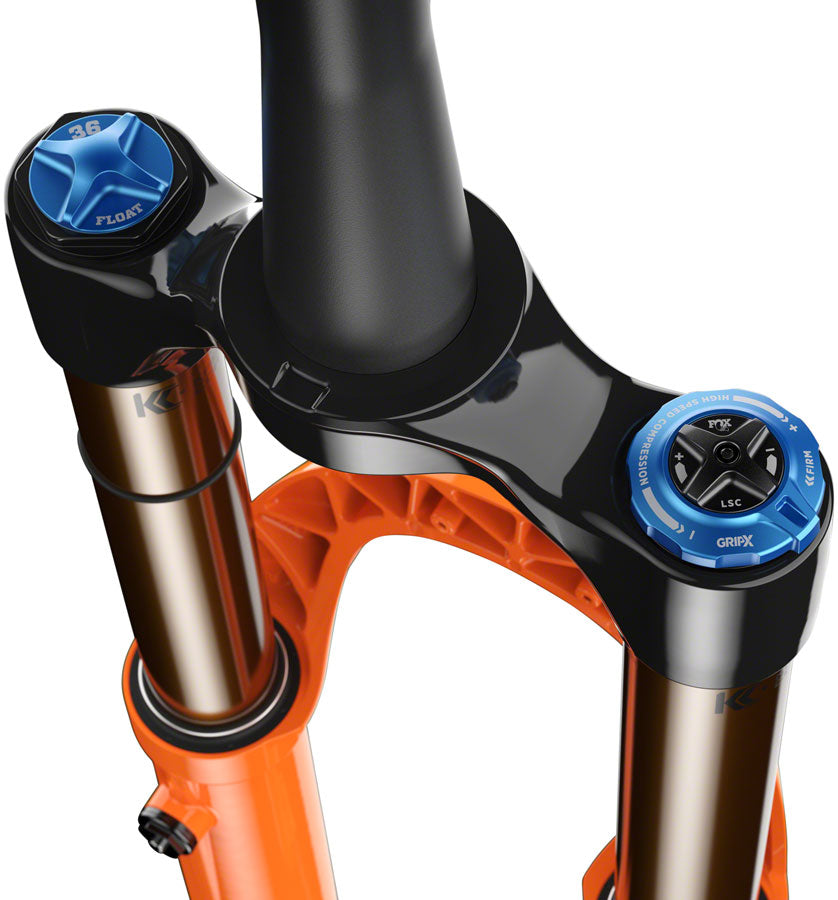 FOX 36 Factory Suspension Fork - 29" 160 mm 15 x 110 mm Kabolt-X 44mm Offset GRIP X Damper Shiny Orange-Goodwynn&#39;sGoodwynn&#39;s