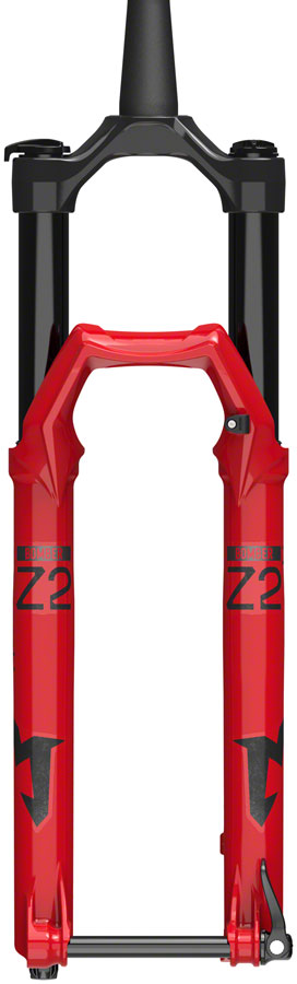 Marzocchi Bomber Z2 Suspension Fork - 29" 140 mm 15QR x 110 44mm Offset RAIL Sweep-Adjust Gloss Red