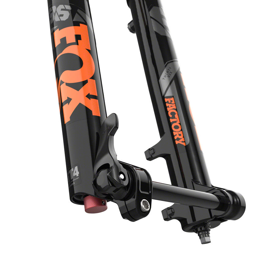 FOX 36 Factory Suspension Fork - 27.5" 160 mm 15QR x 110 mm 44 mm Offset Shiny BLK FIT4 3-Position