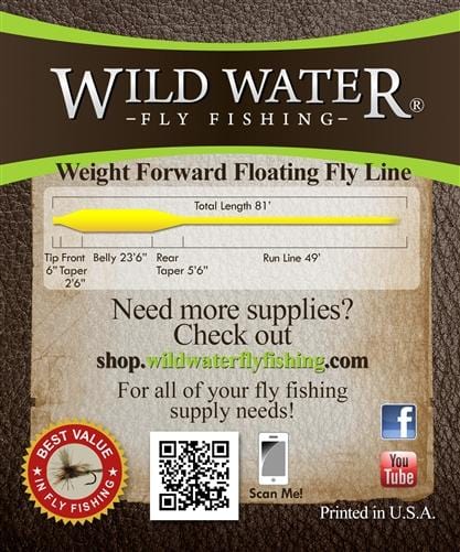 Wild Water Fly Fishing Weight Forward 9 Floating Fly Line-Goodwynn&#39;sGoodwynn&#39;s