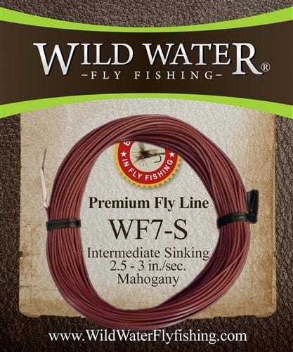 Wild Water Fly Fishing Weight Forward 7 Weight Intermediate Sinking Fly Line-Goodwynn&#39;sGoodwynn&#39;s