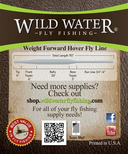 Wild Water Fly Fishing Weight Forward 5 Hover Fly Line-Goodwynn&#39;sGoodwynn&#39;s