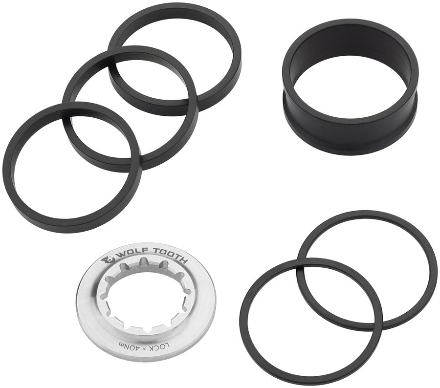 Wolf Tooth Single Speed Spacer Kit Lockring - Compatible any 10 11-Speed HG Freehub Body-Goodwynn&#39;sGoodwynn&#39;s