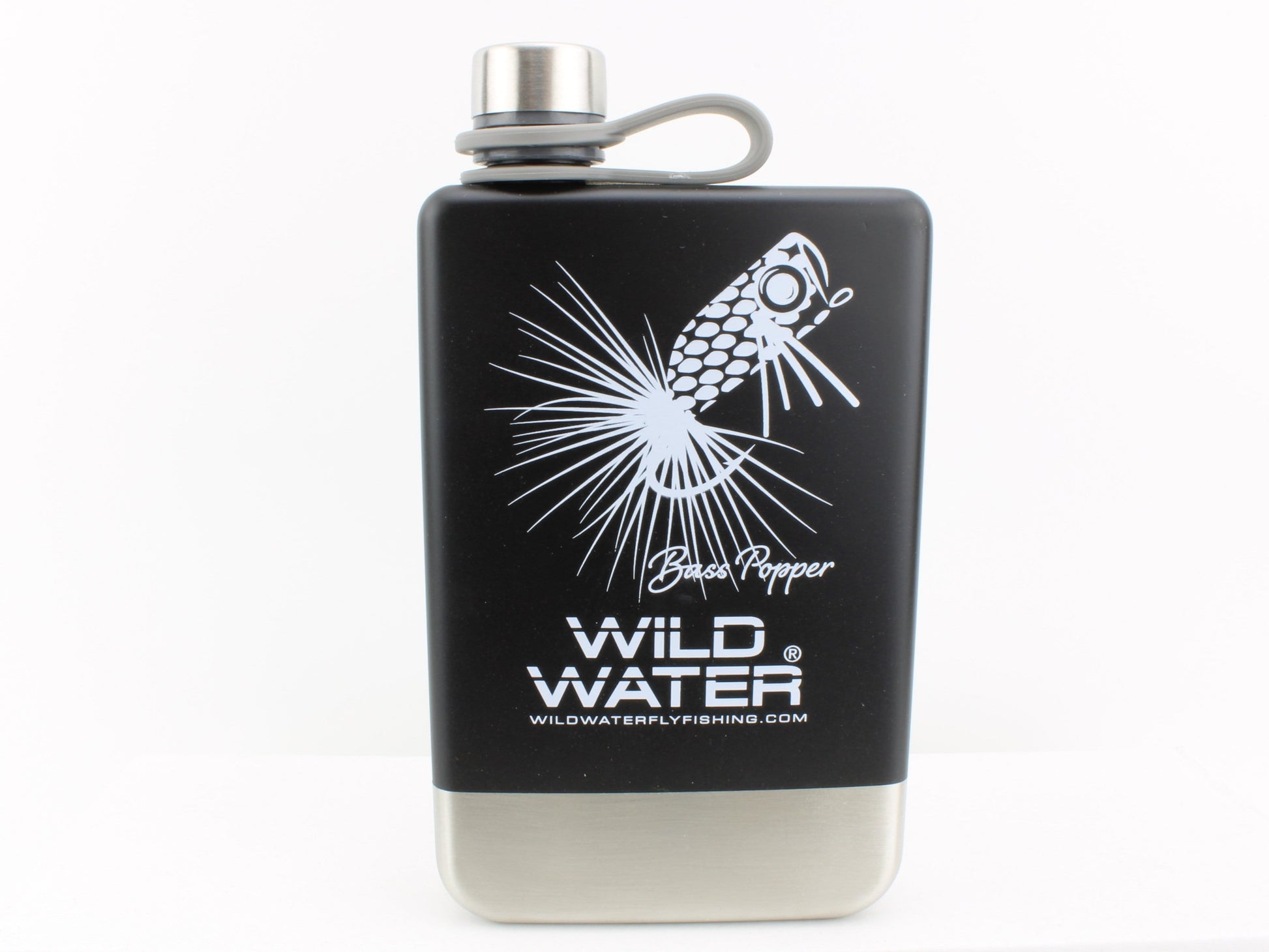 Wild Water Fly Fishing Stainless Steel Flask-Goodwynn&#39;sGoodwynn&#39;s