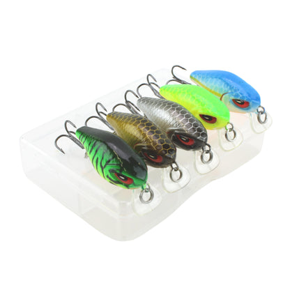 Fortis Mini Crankbait Assortment 4 with 5 Mini Crankbait Lures