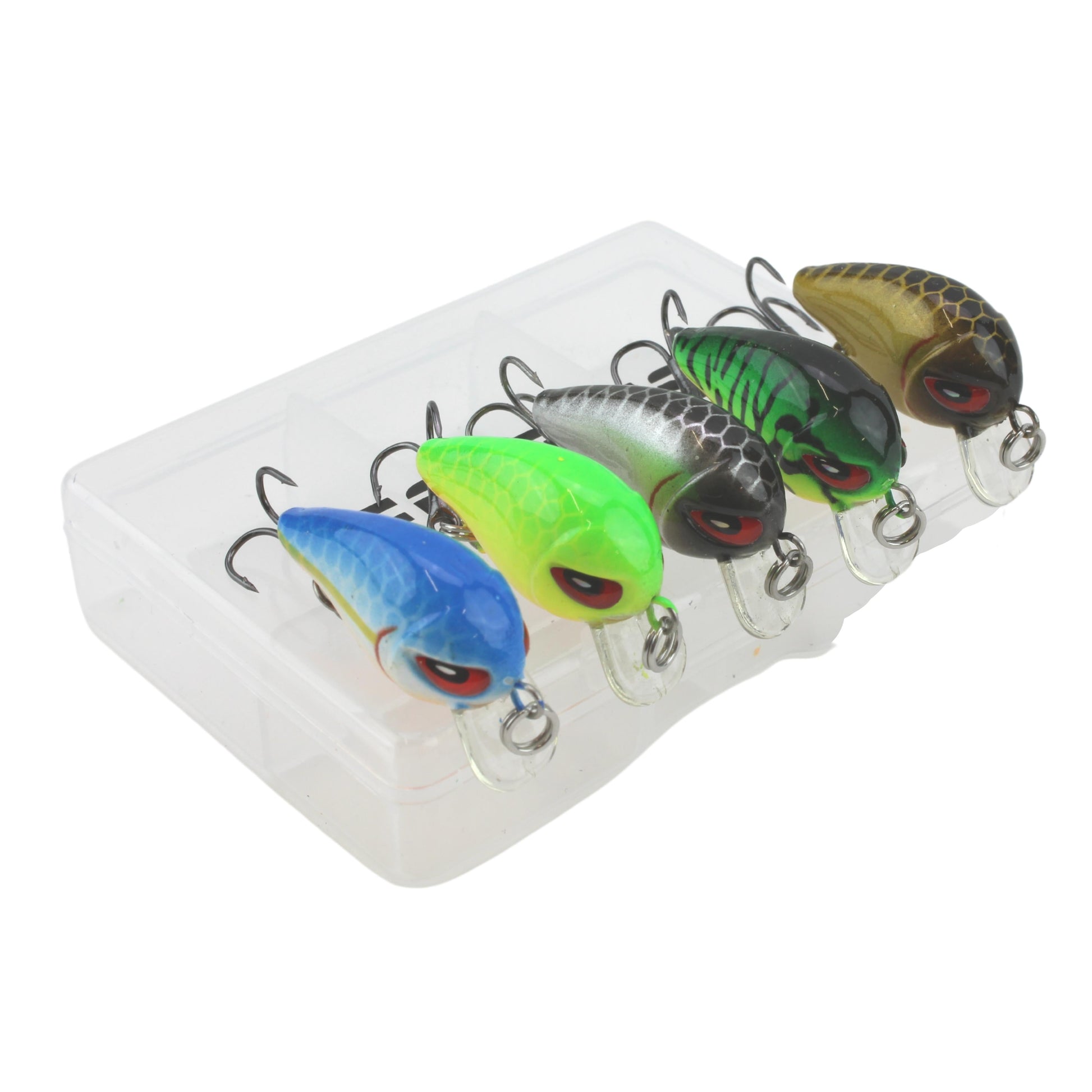 Fortis Mini Crankbait Assortment 5 with 5 Mini Crankbait Lures-Goodwynn&#39;sGoodwynn&#39;s