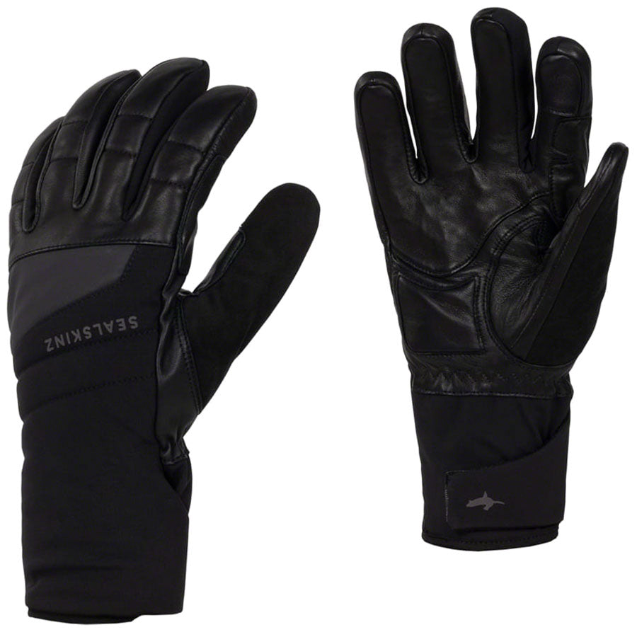 SealSkinz Rocklands Waterproof Extreme Gloves - Black Full Finger Medium