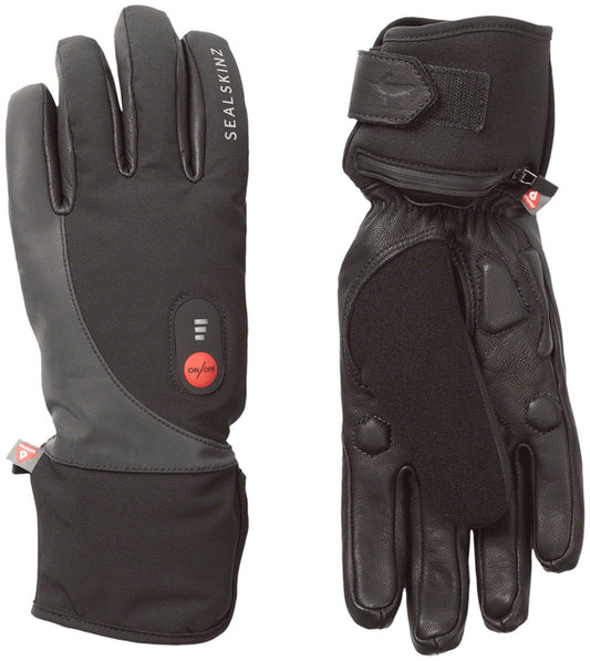 SealSkinz Upwell Heated Gloves -  Black  Small-Goodwynn's