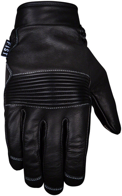 Fist Handwear Road Warrior Leather Gloves - Black Full Finger Large