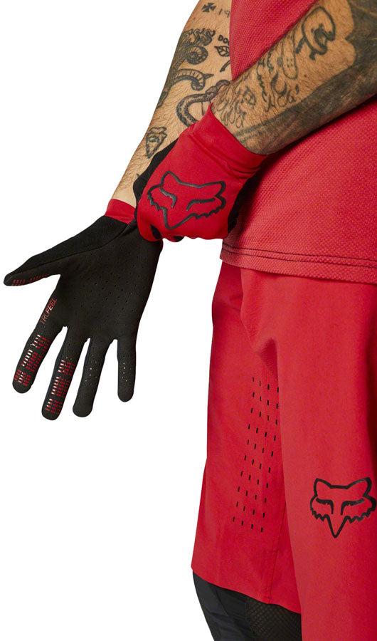 Fox Racing Flexair Glove - Chili Full Finger Large-Goodwynn&#39;sGoodwynn&#39;s