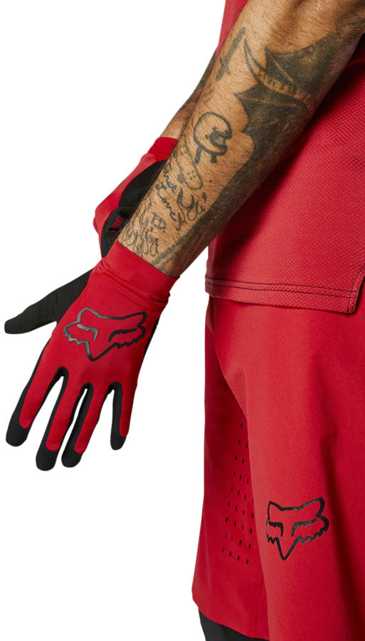 Fox Racing Flexair Glove - Chili Full Finger Large-Goodwynn&#39;sGoodwynn&#39;s