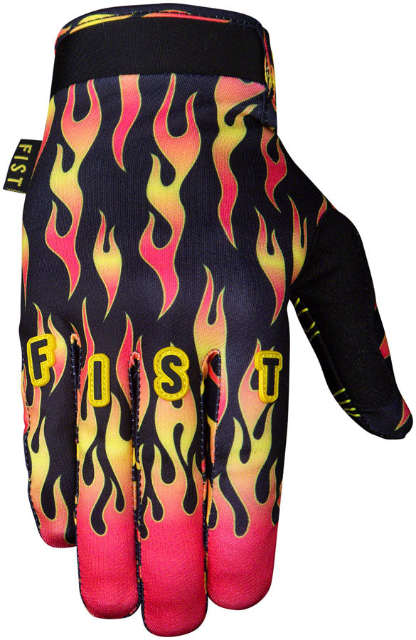 Fist Handwear Flaming Hawt Gloves - Multi-Color Full Finger Medium-Goodwynn&#39;sGoodwynn&#39;s