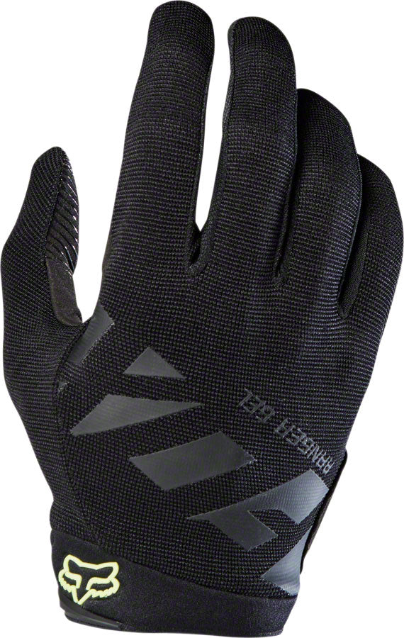 Fox Racing Ranger Gel Mens Full Finger Glove: Black/Charcoal SM-Goodwynn&#39;sGoodwynn&#39;s