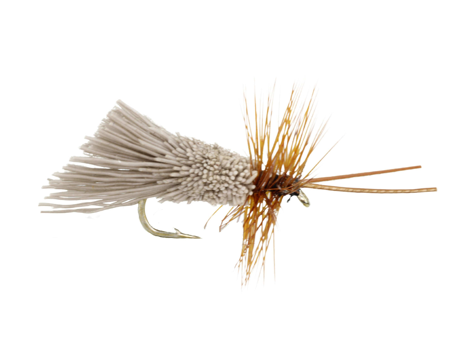 Wild Water Fly Fishing Goddard Natural Caddis, Size 12, Qty. 6