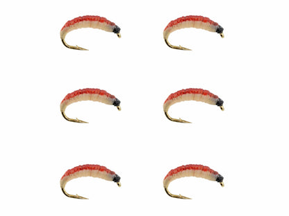 Wild Water Fly Fishing Gooey Grub, Size 10, Qty. 6