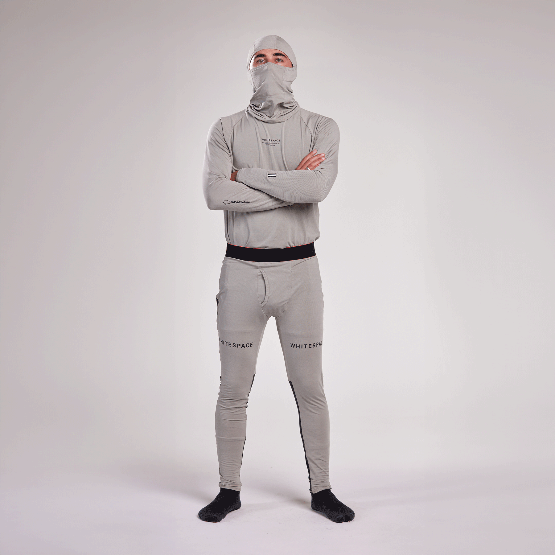 Graphene Midweight Baselayer Bottom - Fog Khaki-Goodwynn&#39;sGoodwynn&#39;s