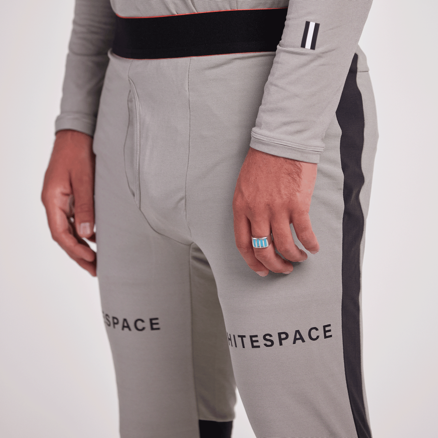 Graphene Midweight Baselayer Bottom - Fog Khaki