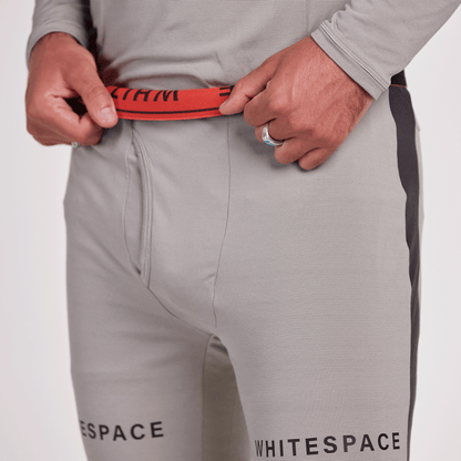 Graphene Midweight Baselayer Bottom - Fog Khaki