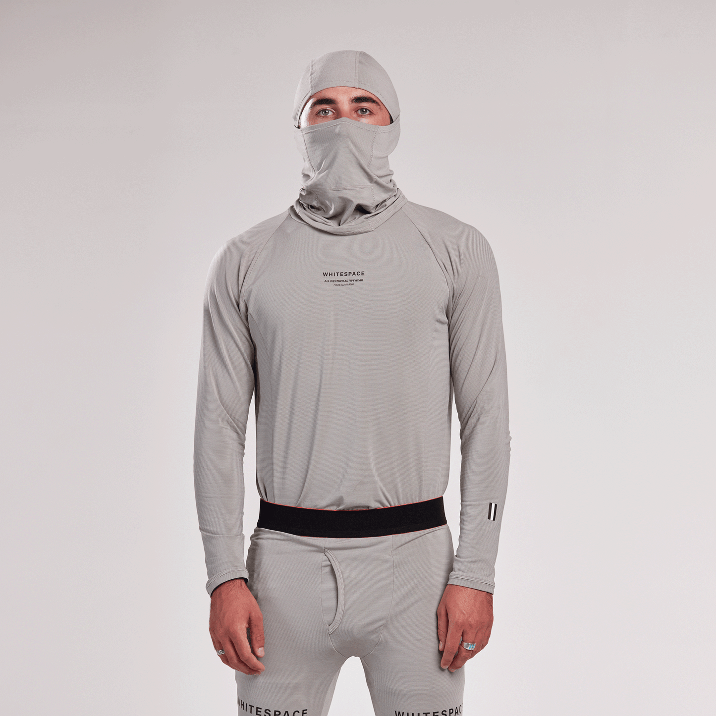 Graphene Midweight Baselayer Top - Fog Khaki