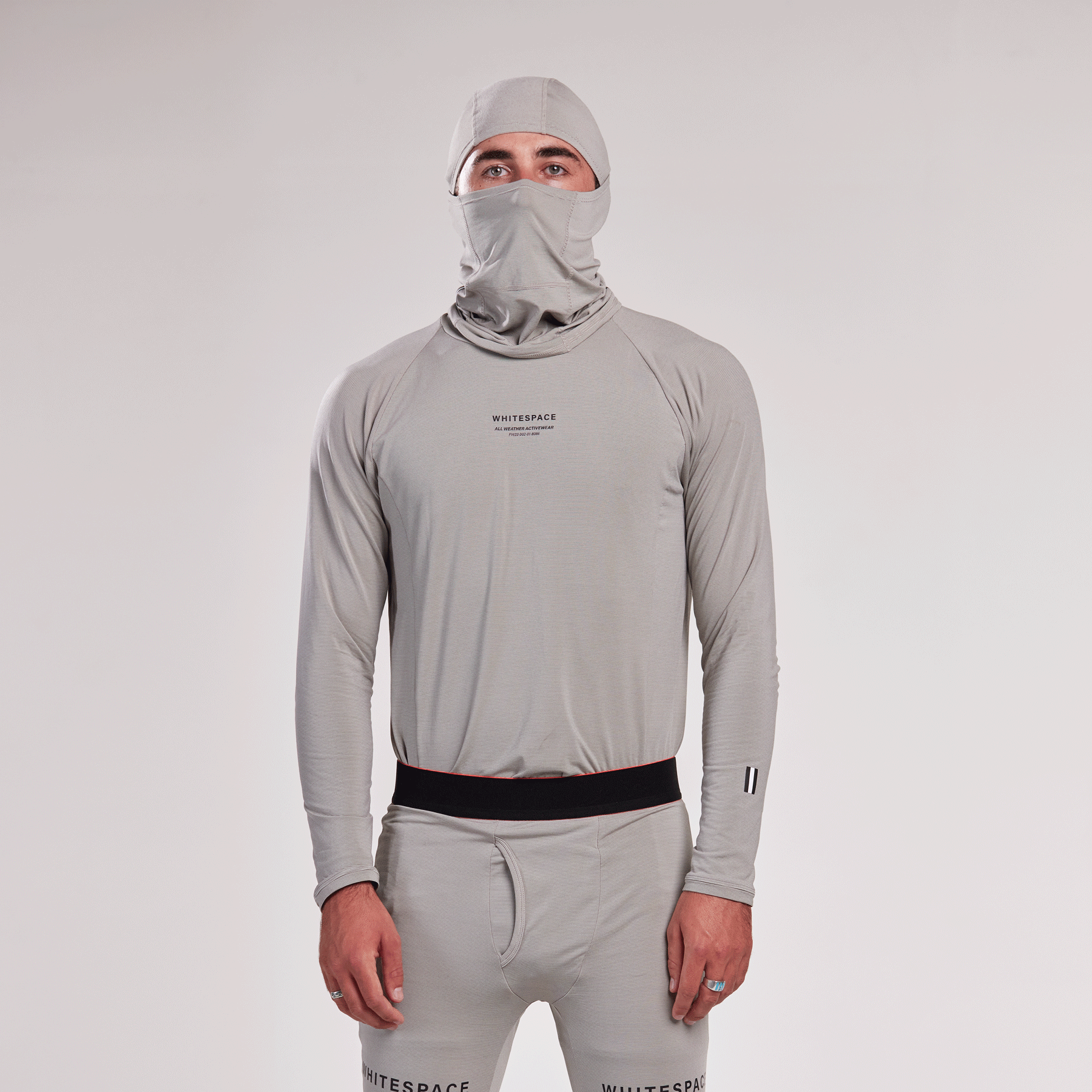 Graphene Midweight Baselayer Top - Fog Khaki-Goodwynn&#39;sGoodwynn&#39;s