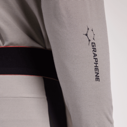 Graphene Midweight Baselayer Top - Fog Khaki