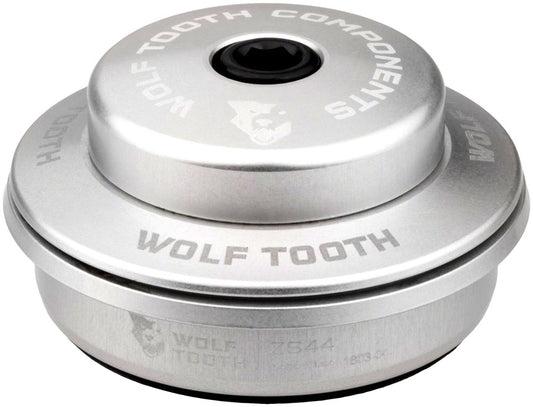 Wolf Tooth Performance Headset - ZS44/28.6 Upper 6mm Stack Raw Silver-Goodwynn's