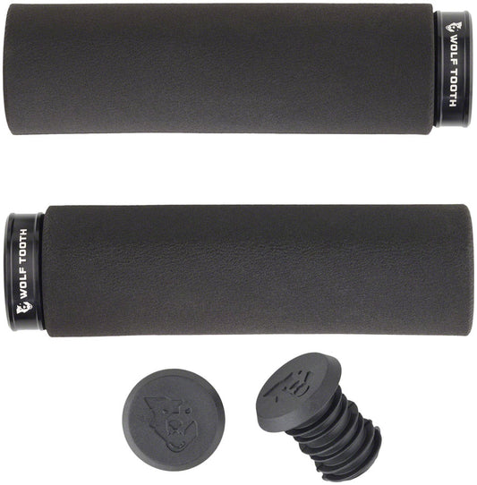 Wolf Tooth Fat Paw Lock-on Grips - Black/Black-Goodwynn's