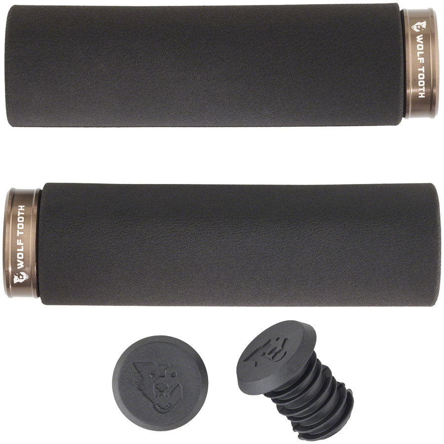 Wolf Tooth Fat Paw Lock-on Grips - Black/Espresso