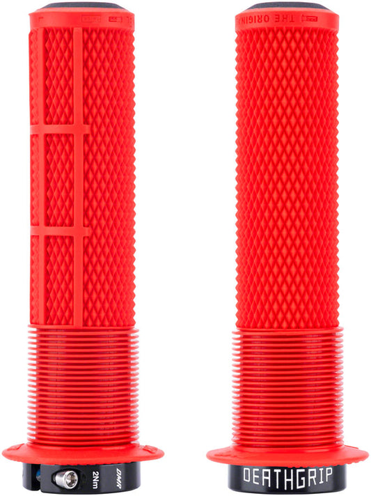 DMR DeathGrip 2 Flanged Grips - Thick Lock-On Red-Goodwynn's