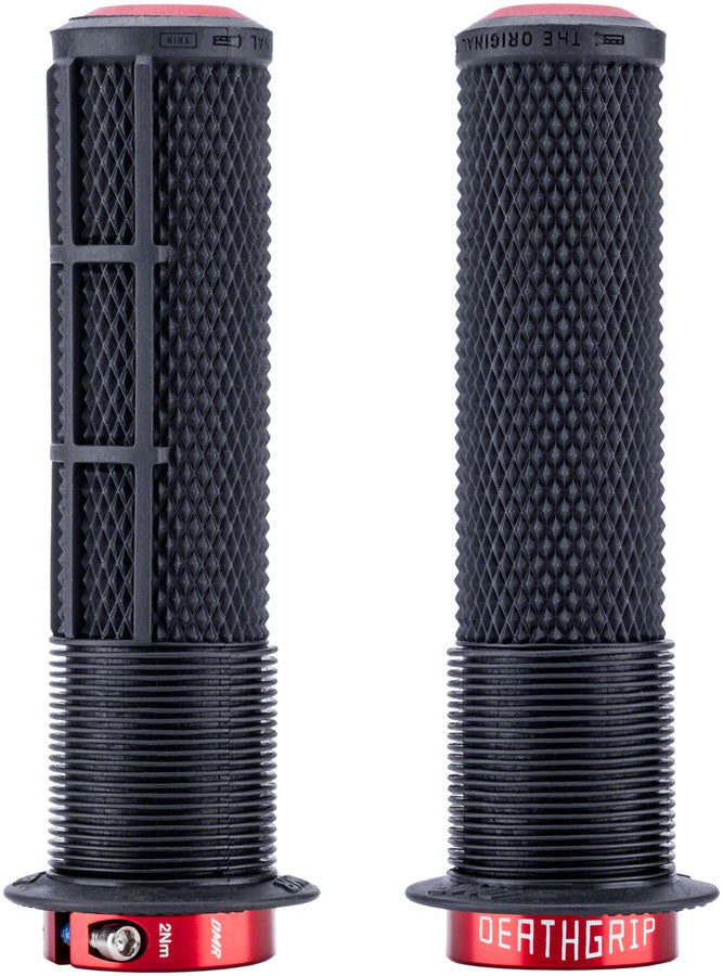 DMR DeathGrip 2 Race Edition Grips - Thin Lock-On Black Flanged-Goodwynn&#39;sGoodwynn&#39;s