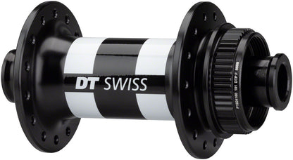 DT Swiss 350 Front Hub - 12 x 100mm Center-Lock Black 28h