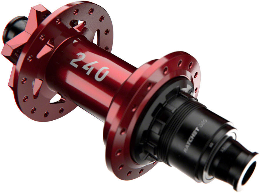 DT Swiss 240 DEG Rear Hub - 12 x 148mm 6-Bolt XD Limited Edition Red 32H 90pt