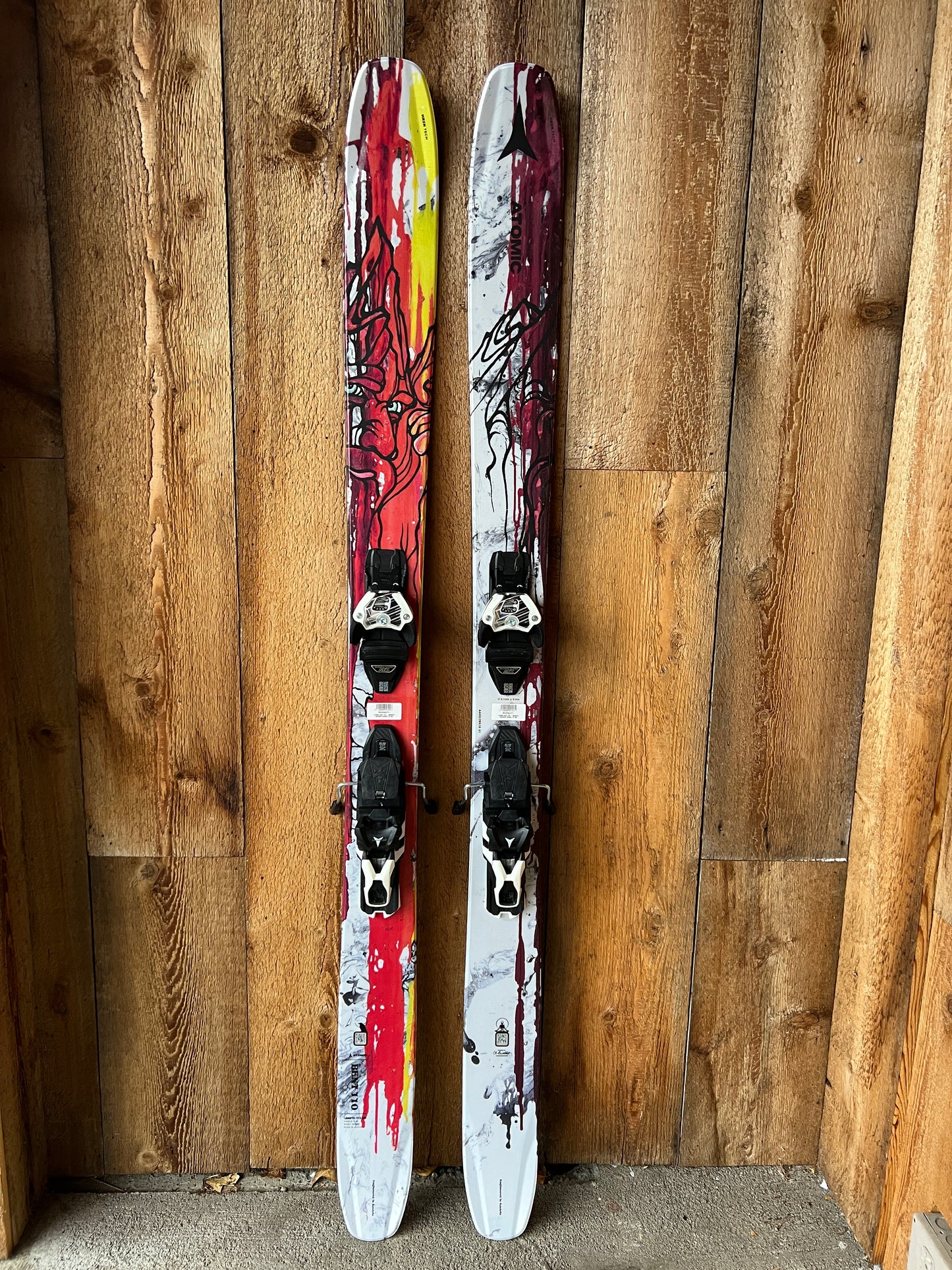 ATOMIC BENT 110 - WARDEN BINDINGS (DEMO) 172 CM