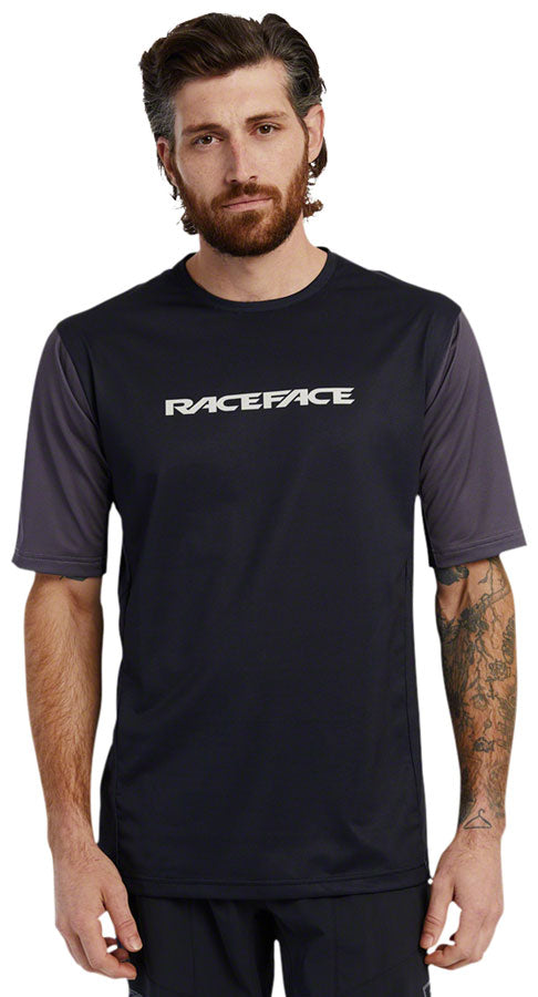 RaceFace Indy Jersey - Short Sleeve Mens Charcoal Medium-Goodwynn's