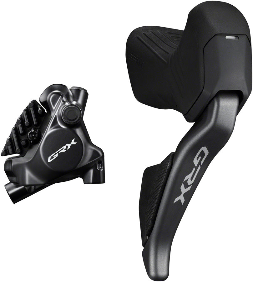 Shimano GRX ST-RX825 Di2 Shift/Brake Lever BR-RX820 Hyd Disc Brake Caliper - Right/Rear 12-Speed Flat Mount Caliper For 25mm Mount-Goodwynn&#39;sGoodwynn&#39;s