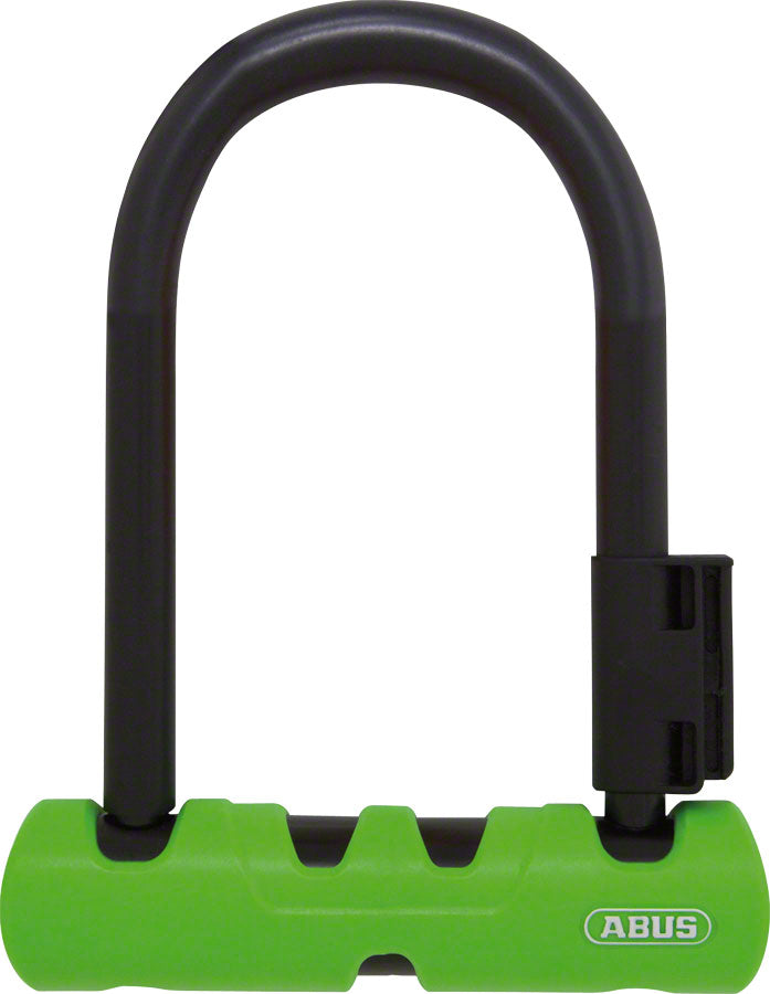 Abus Ultra 410 U-Lock - 3.9 x 5.5" Keyed Black/Green Includes bracket-Goodwynn&#39;sGoodwynn&#39;s