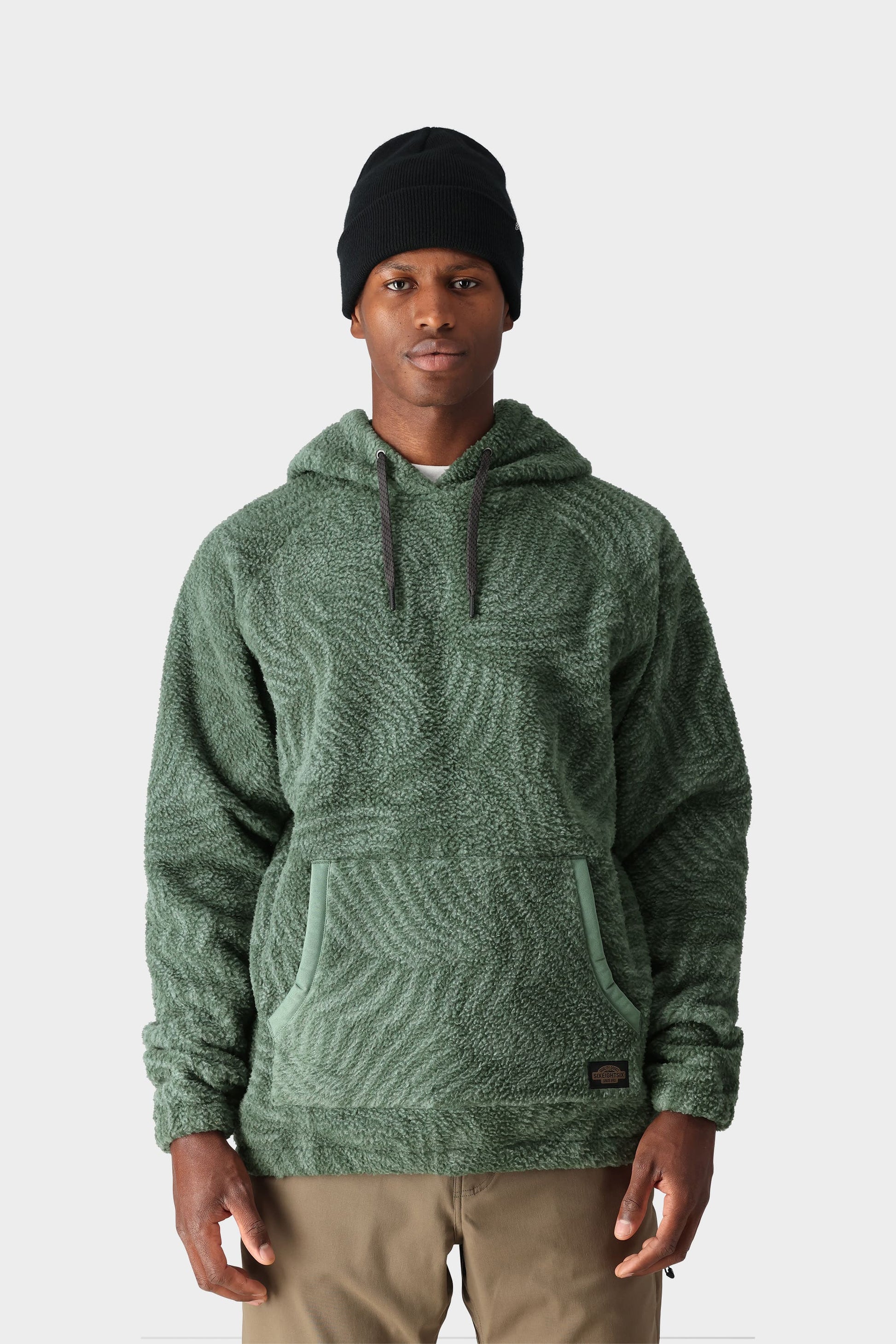 Buttermilk Sherpa Fleece Pullover Hoody-Goodwynn&#39;sGoodwynn&#39;s