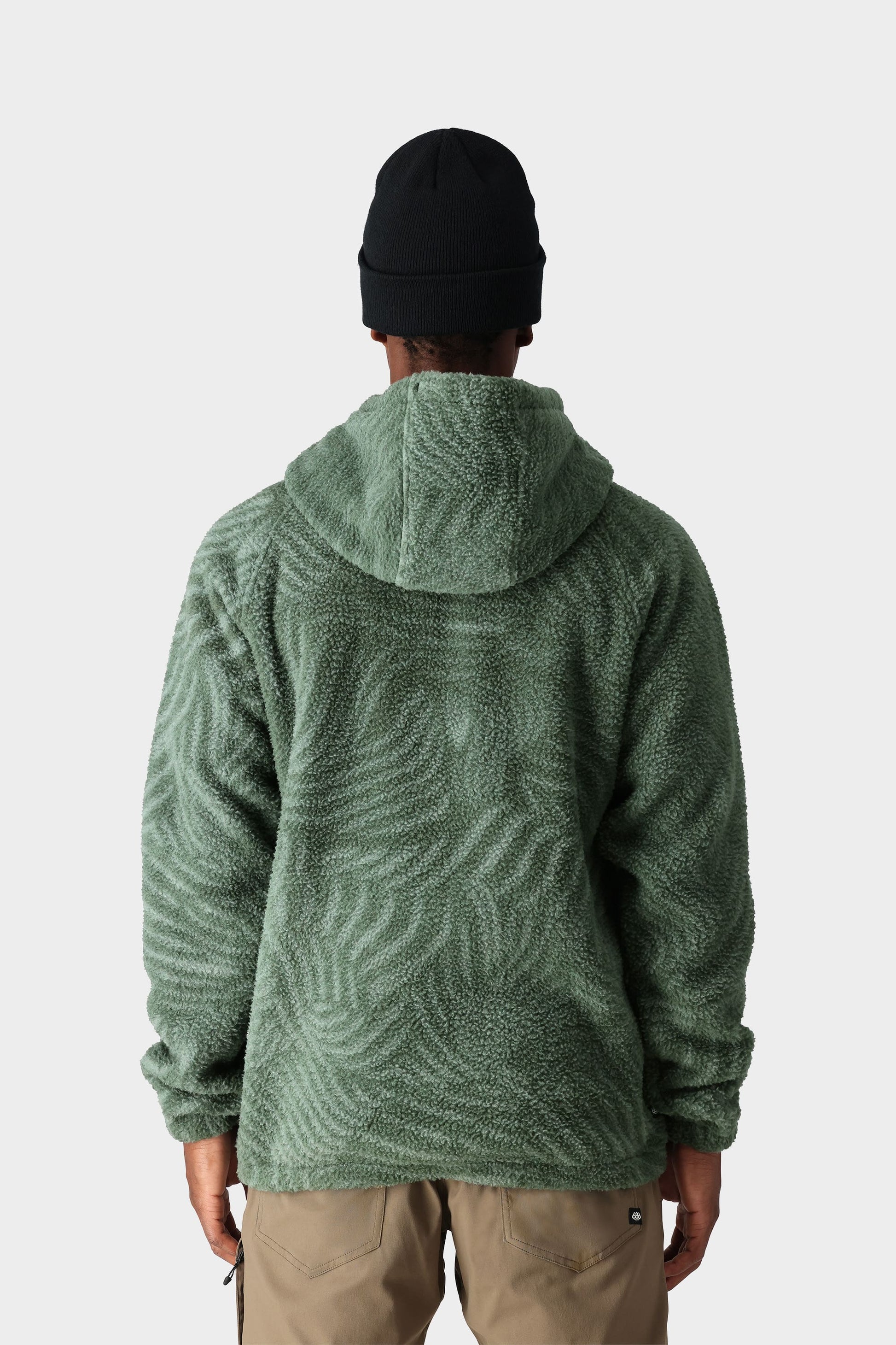 Buttermilk Sherpa Fleece Pullover Hoody-Goodwynn&#39;sGoodwynn&#39;s